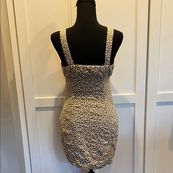 Princess Polly Cream and Brown Mini Dress - Picture 5 of 8